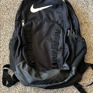 Nike Black Sporty Backpack with Durable Design